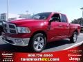 2010 Flame Red Dodge Ram 1500 Big Horn Quad Cab  photo #1