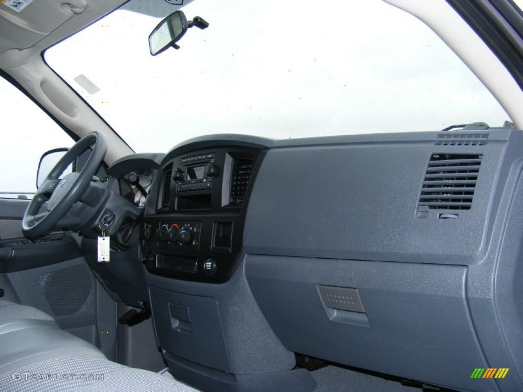 2008 Ram 1500 TRX4 Quad Cab 4x4 - Mineral Gray Metallic / Medium Slate Gray photo #18