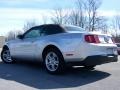 2010 Brilliant Silver Metallic Ford Mustang V6 Convertible  photo #4