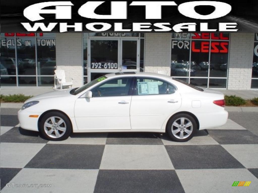 2005 ES 330 - Crystal White / Ash Gray photo #1