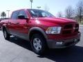 2010 Flame Red Dodge Ram 1500 TRX4 Crew Cab 4x4  photo #4