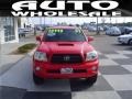 2007 Radiant Red Toyota Tacoma PreRunner TRD Double Cab  photo #2
