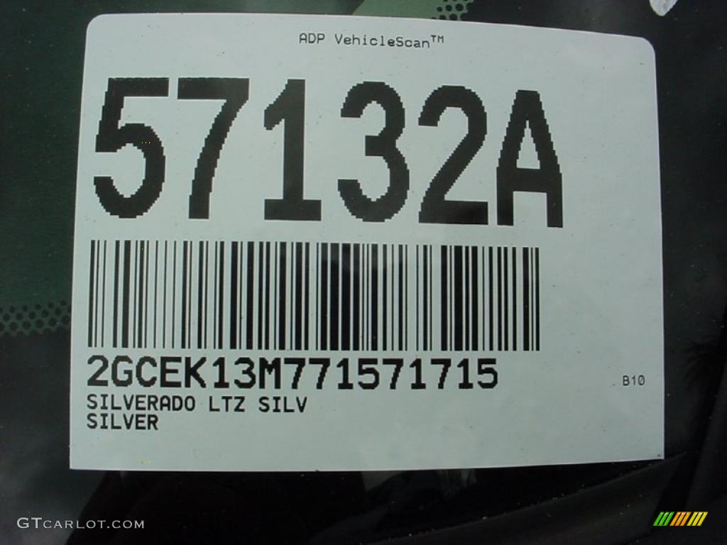 2007 Silverado 1500 LTZ Crew Cab 4x4 - Graystone Metallic / Ebony Black photo #21