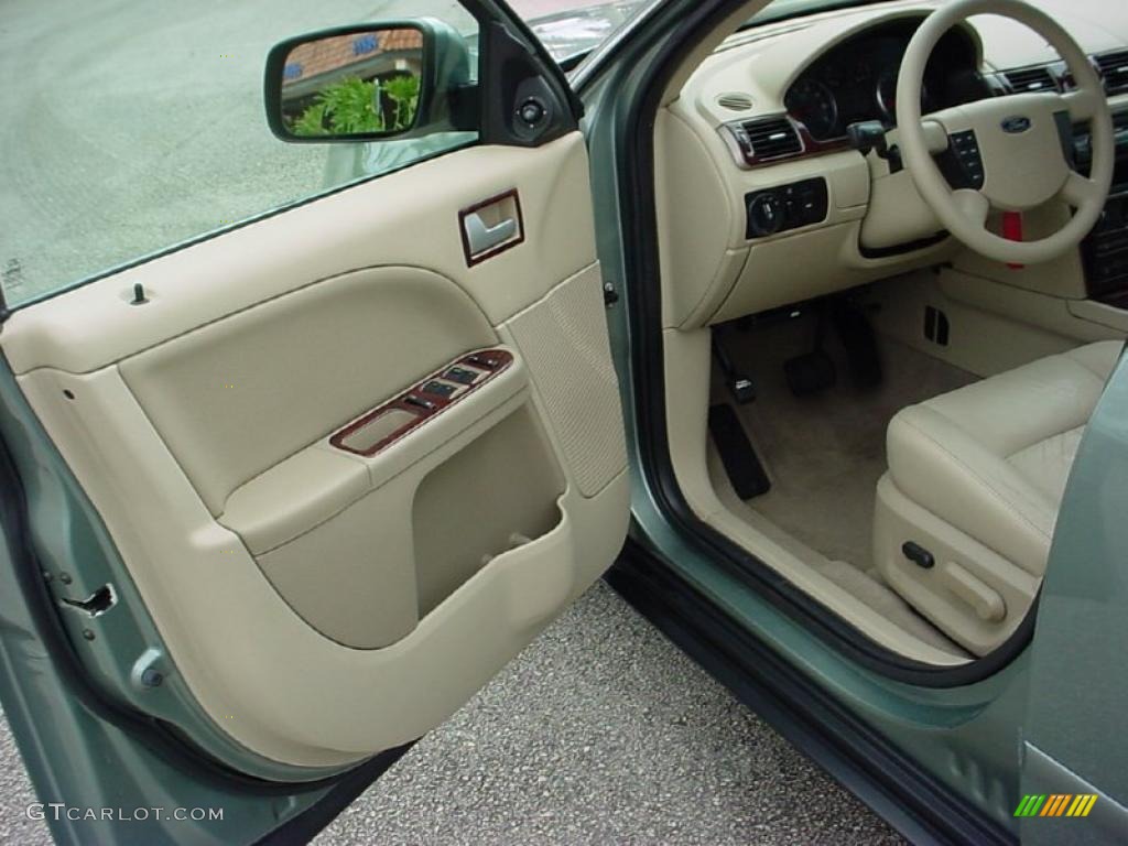 2006 Five Hundred SE - Titanium Green Metallic / Pebble Beige photo #9