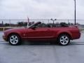 2006 Redfire Metallic Ford Mustang V6 Premium Convertible  photo #2