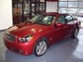 2007 Crimson Roulette Pearl Infiniti M 35 Sport Sedan  photo #3