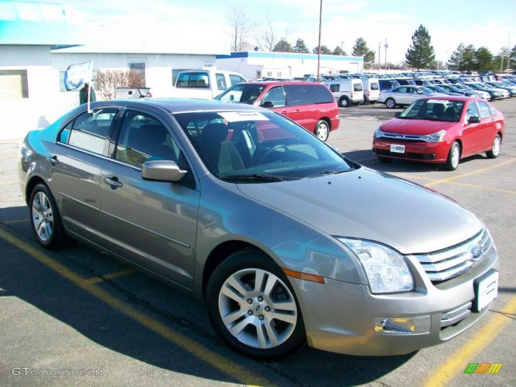 2008 Fusion SEL - Vapor Silver Metallic / Charcoal Black photo #3