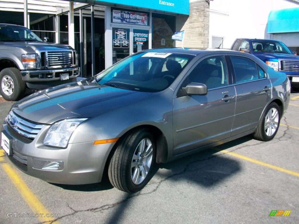 2008 Fusion SEL - Vapor Silver Metallic / Charcoal Black photo #4