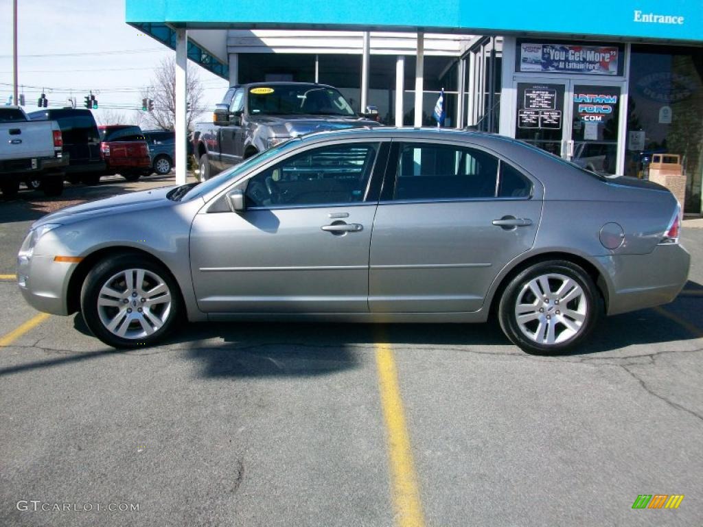 2008 Fusion SEL - Vapor Silver Metallic / Charcoal Black photo #5