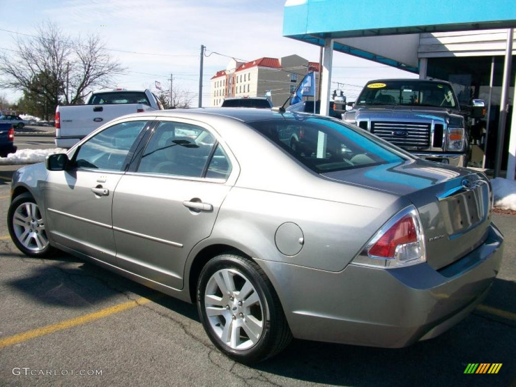 2008 Fusion SEL - Vapor Silver Metallic / Charcoal Black photo #6