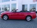 2007 Torch Red Ford Mustang GT Premium Convertible  photo #2