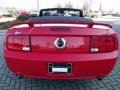 2007 Torch Red Ford Mustang GT Premium Convertible  photo #4
