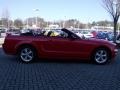 2007 Torch Red Ford Mustang GT Premium Convertible  photo #6