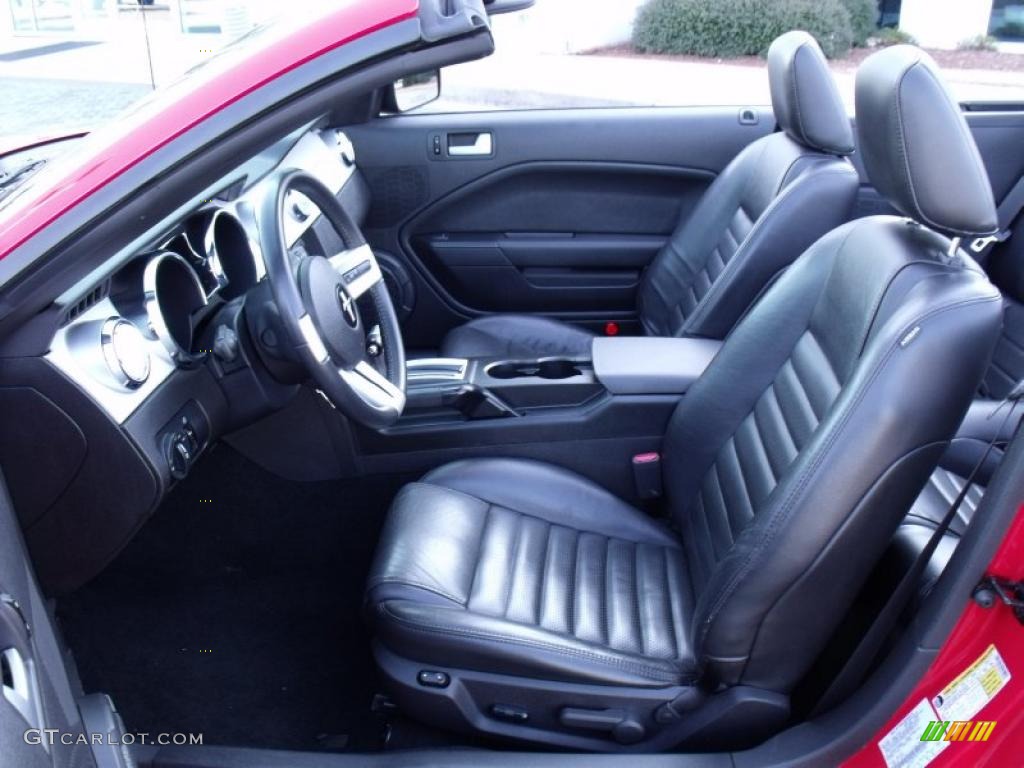 2007 Mustang GT Premium Convertible - Torch Red / Charcoal photo #11