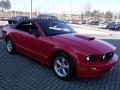 2007 Torch Red Ford Mustang GT Premium Convertible  photo #21