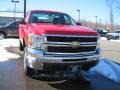 2010 Victory Red Chevrolet Silverado 2500HD Regular Cab  photo #2