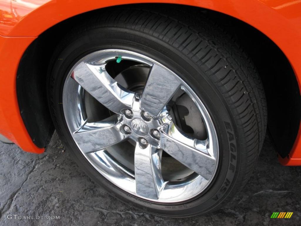 2008 Charger R/T Daytona - HEMI Orange Pearl / Dark Slate Gray photo #11