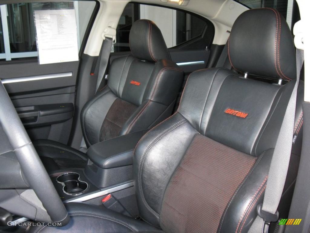 2008 Charger R/T Daytona - HEMI Orange Pearl / Dark Slate Gray photo #14