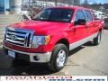 Vermillion Red - F150 XLT SuperCrew 4x4 Photo No. 2