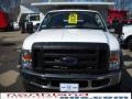 Oxford White - F450 Super Duty Regular Cab 4x4 Chassis Dump Truck Photo No. 3