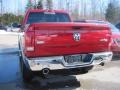 2010 Inferno Red Crystal Pearl Dodge Ram 1500 Laramie Crew Cab 4x4  photo #4