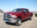 2010 Inferno Red Crystal Pearl Dodge Ram 2500 Big Horn Edition Crew Cab 4x4  photo #4