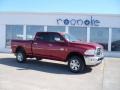 2010 Inferno Red Crystal Pearl Dodge Ram 2500 Big Horn Edition Crew Cab 4x4  photo #23