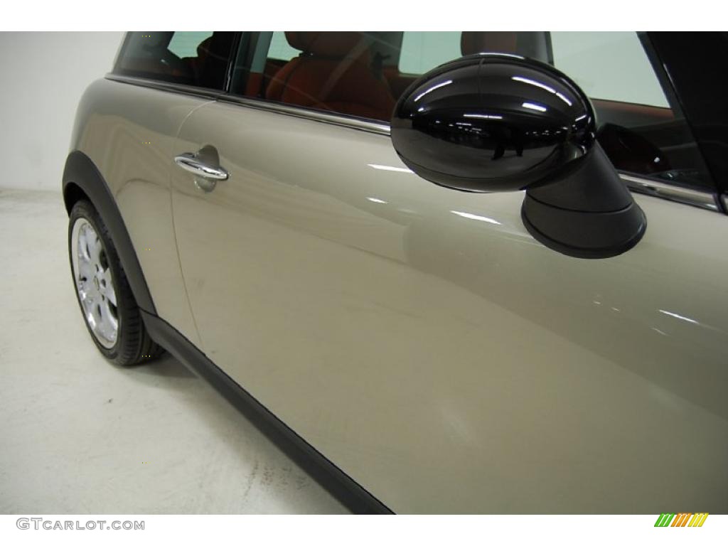 2007 Cooper S Hardtop - Pure Silver Metallic / Rooster Red/Carbon Black photo #4