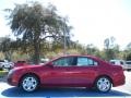 2010 Sangria Red Metallic Ford Fusion SE  photo #2