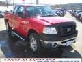2007 Bright Red Ford F150 XL SuperCab 4x4  photo #4
