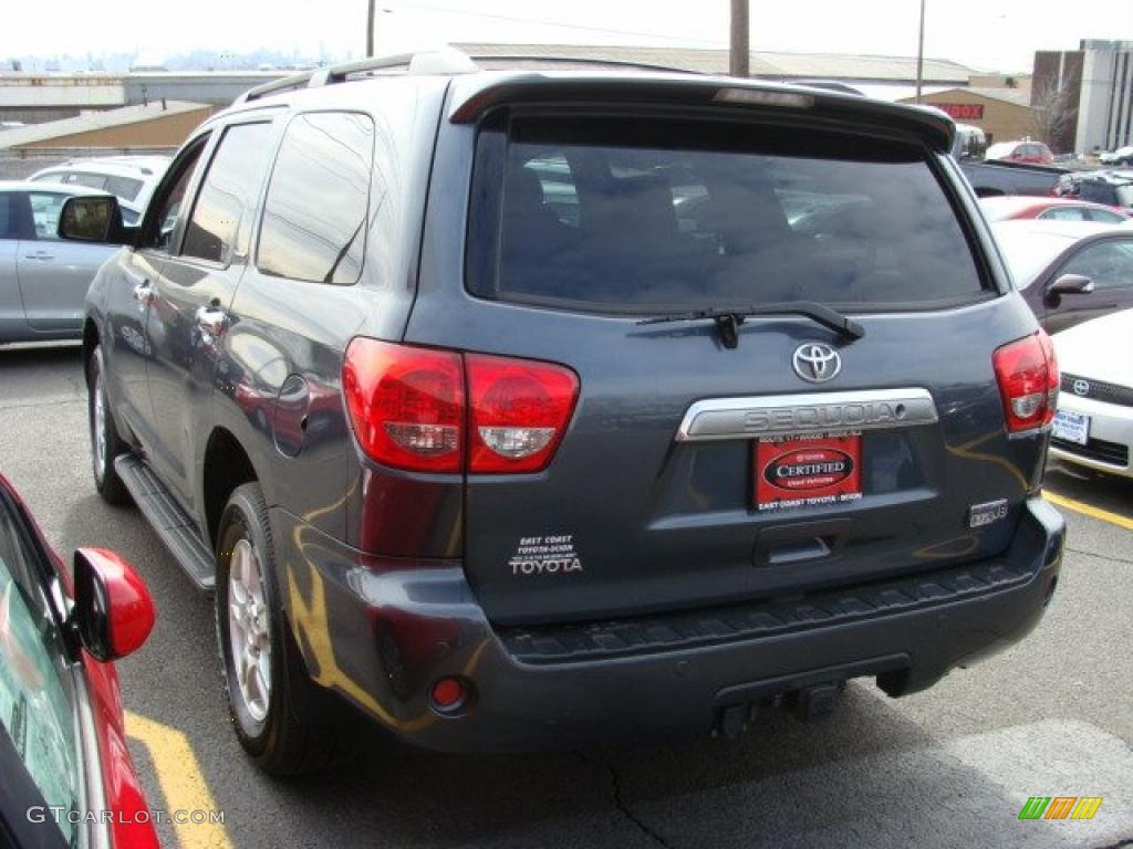 2008 Sequoia Limited 4WD - Slate Metallic / Graphite photo #5