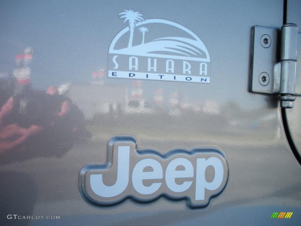 2004 Wrangler Sahara 4x4 - Light Khaki Metallic / Khaki photo #9