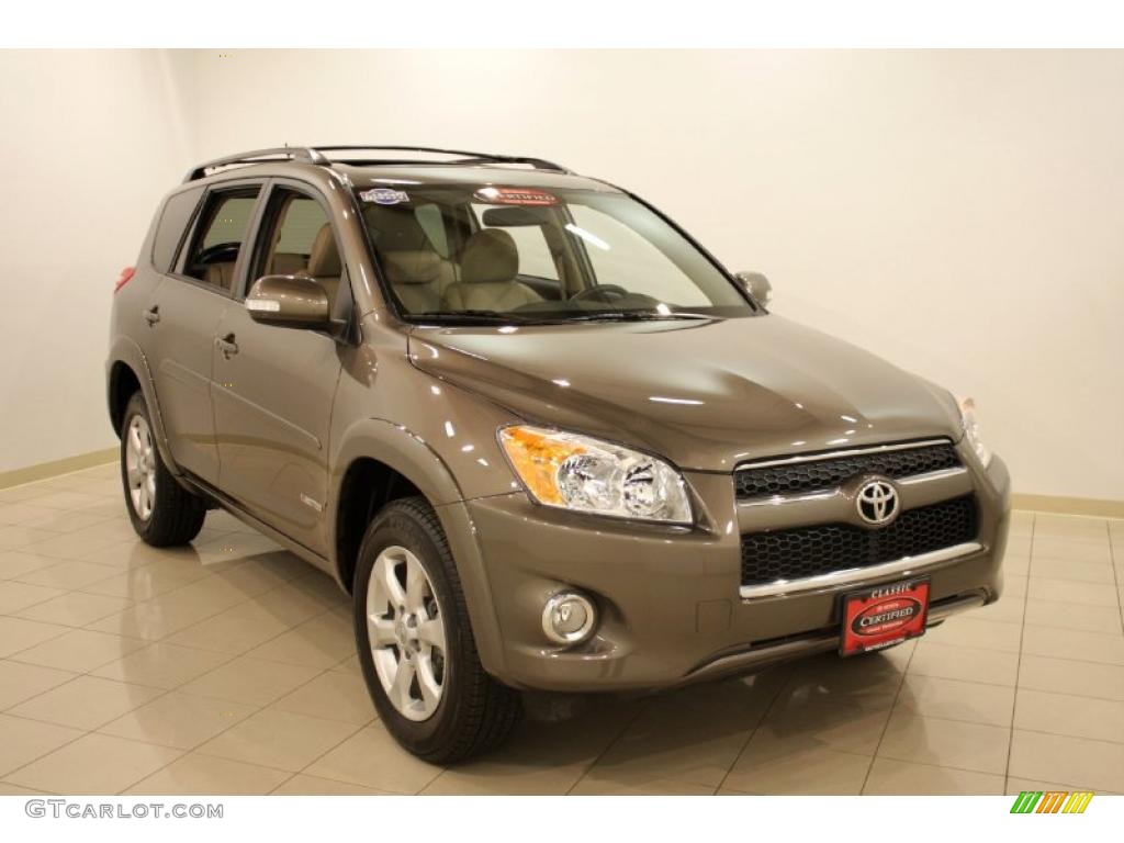 2010 RAV4 Limited 4WD - Pyrite Metallic / Sand Beige photo #1