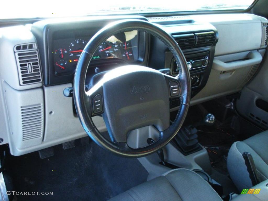 2004 Wrangler Sahara 4x4 - Light Khaki Metallic / Khaki photo #15