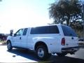 2001 Oxford White Ford F350 Super Duty Lariat SuperCab 4x4 Dually  photo #3
