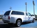 2001 Oxford White Ford F350 Super Duty Lariat SuperCab 4x4 Dually  photo #5