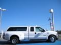 2001 Oxford White Ford F350 Super Duty Lariat SuperCab 4x4 Dually  photo #6
