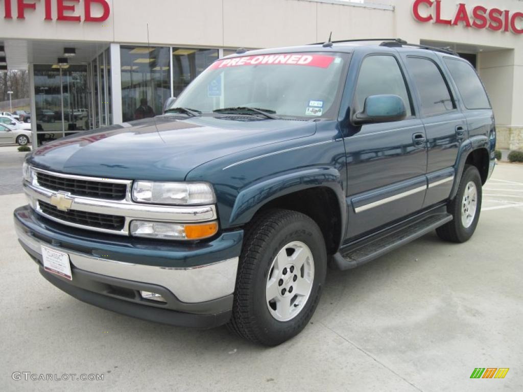 2005 Tahoe LT - Bermuda Blue Metallic / Gray/Dark Charcoal photo #1