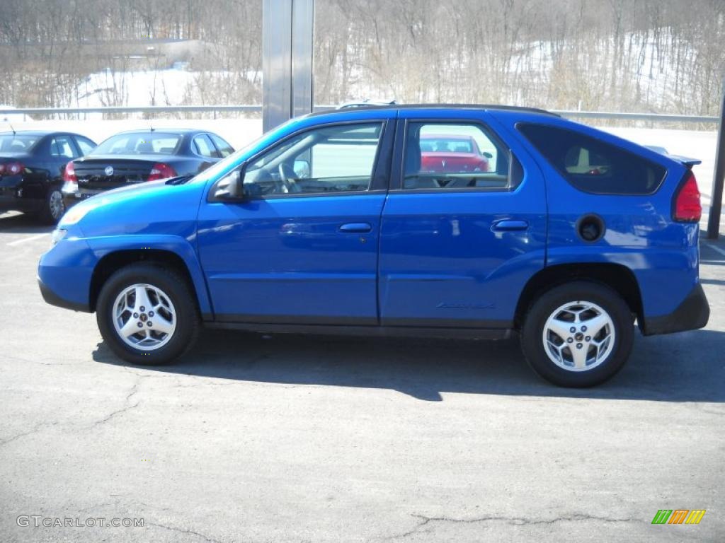 2004 Aztek AWD - Electric Blue Metallic / Dark Gray photo #5