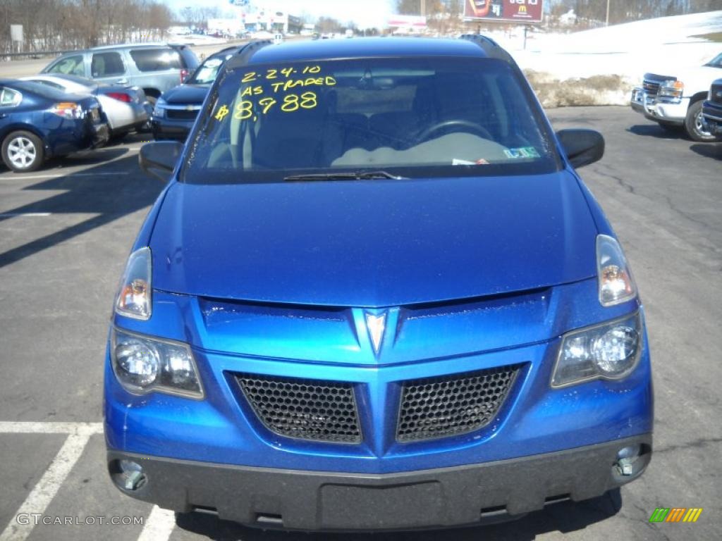 2004 Aztek AWD - Electric Blue Metallic / Dark Gray photo #14