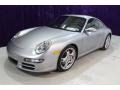 2007 Arctic Silver Metallic Porsche 911 Carrera S Coupe  photo #10