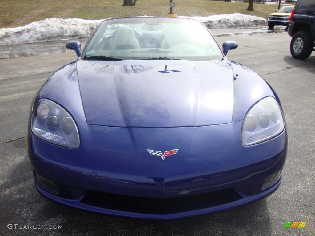 2006 Corvette Convertible - LeMans Blue Metallic / Titanium Gray photo #3