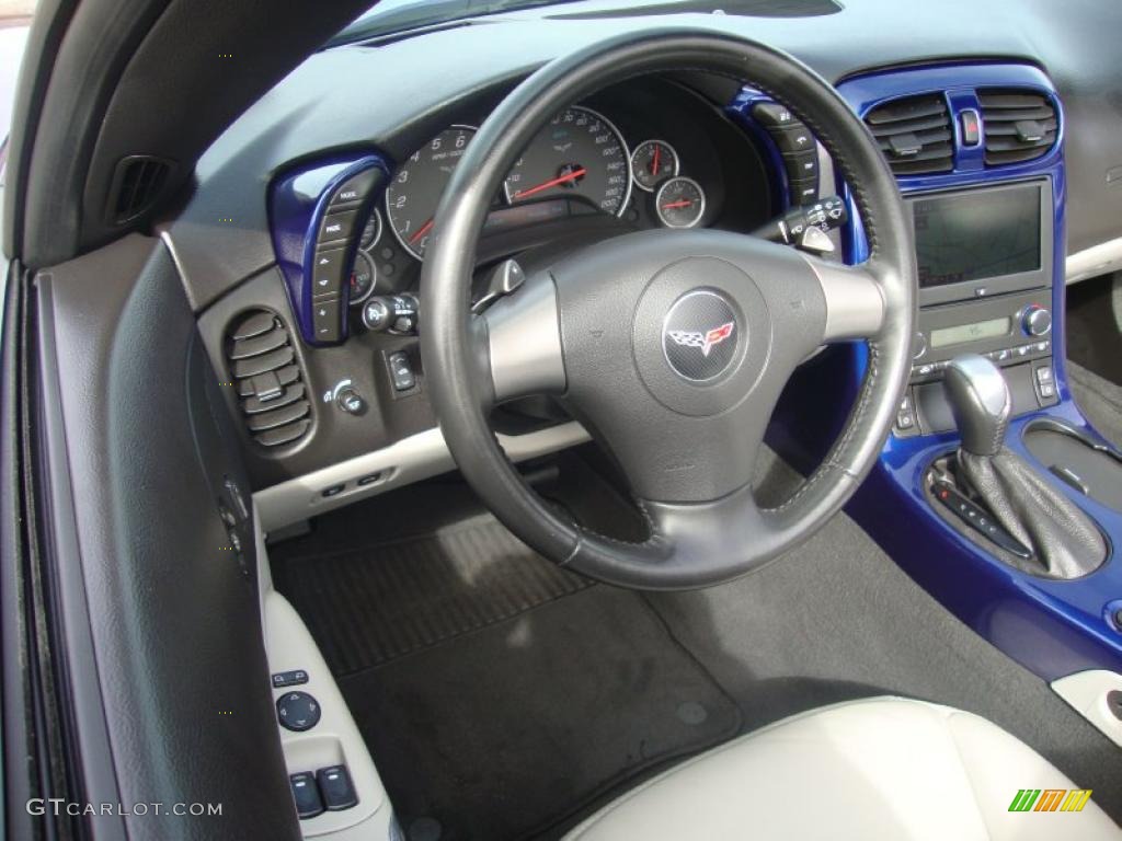 2006 Corvette Convertible - LeMans Blue Metallic / Titanium Gray photo #11