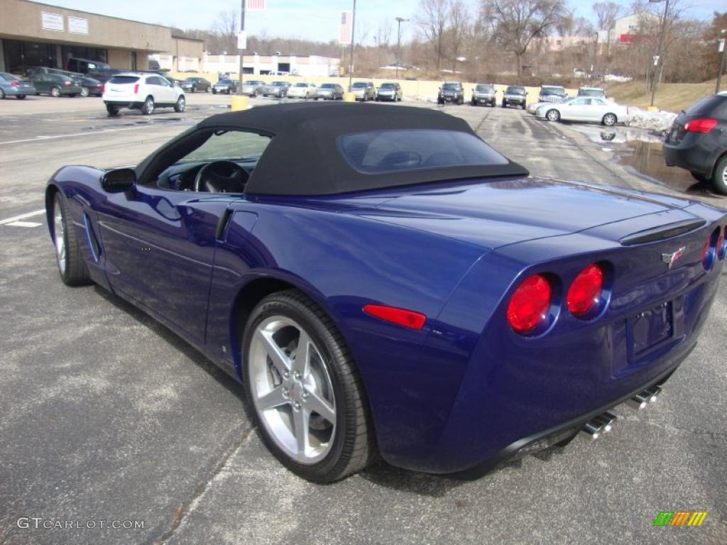 2006 Corvette Convertible - LeMans Blue Metallic / Titanium Gray photo #31