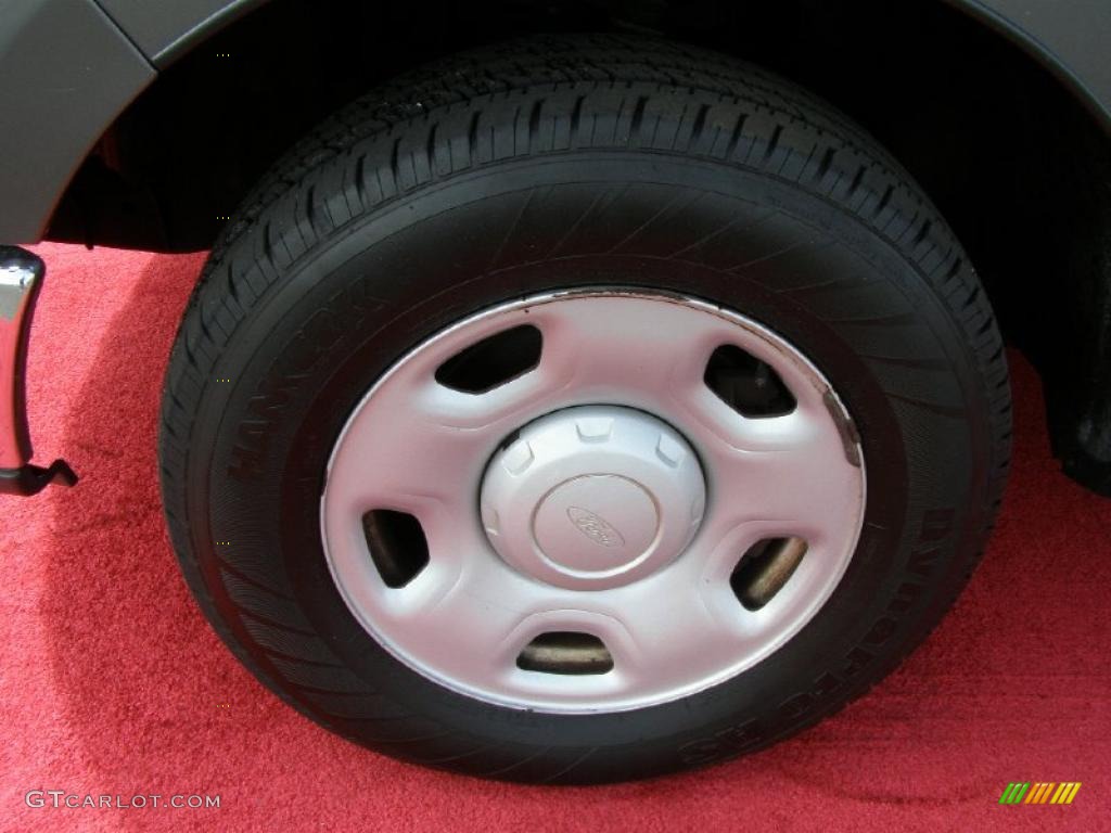 2004 F150 XL Regular Cab - Dark Shadow Grey Metallic / Dark Flint photo #4