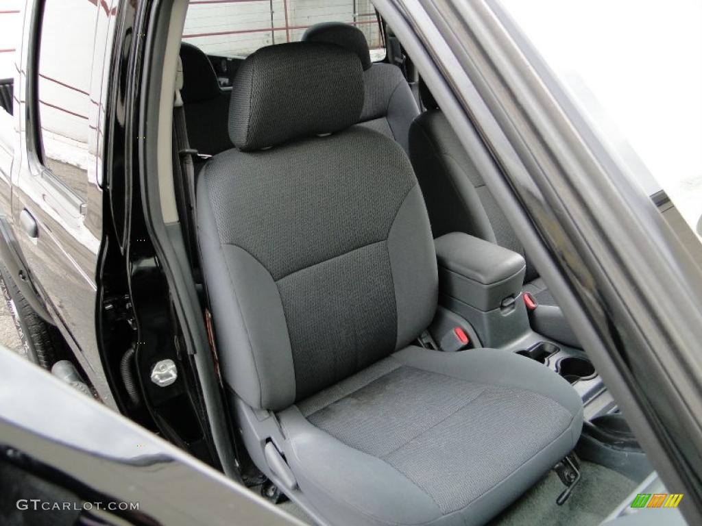 Charcoal Interior 2002 Nissan Frontier SC Crew Cab 4x4 Photo #26623793