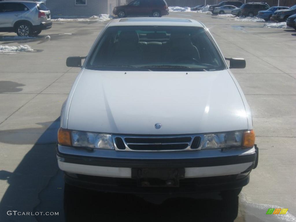 1997 9000 CS Turbo - White / Beige photo #2