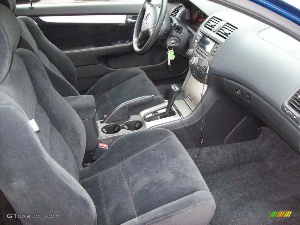 2003 Accord EX Coupe - Sapphire Blue Pearl / Black photo #11