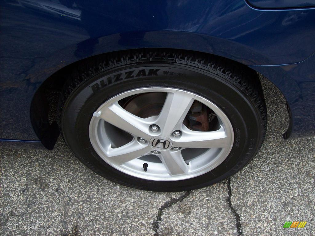 2003 Accord EX Coupe - Sapphire Blue Pearl / Black photo #19