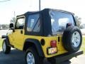 2006 Solar Yellow Jeep Wrangler X 4x4  photo #3